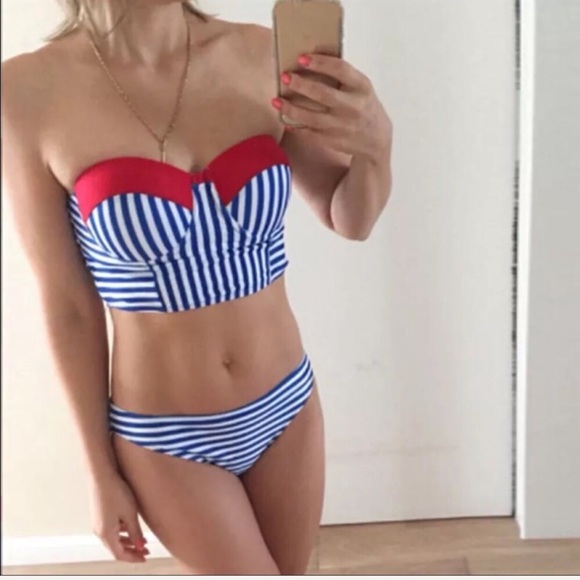 💙Top Only💙Red, White & Blue Bikini-New💙 - Picture 4 of 5